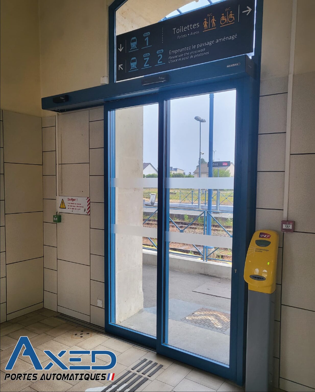 Portes antipaniques - Axed