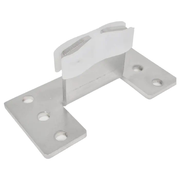 guide pour rail au sol encastre vtx W50